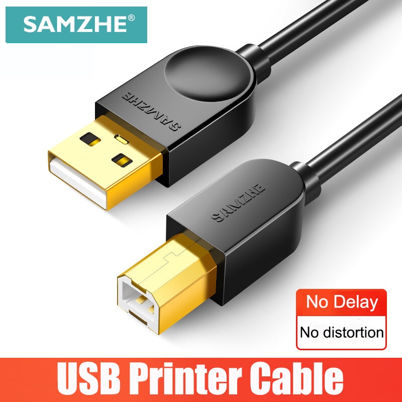 SAMZHE USB2.0 μ ̺ USB 2.0  A Male-B Ma..